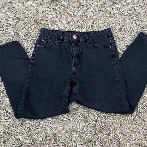 ASOS Black High Waisted Jeans - Picture 3 of 5